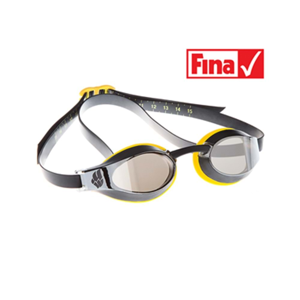 Mad Wave Racing goggles X-LOOK mirror Sarı