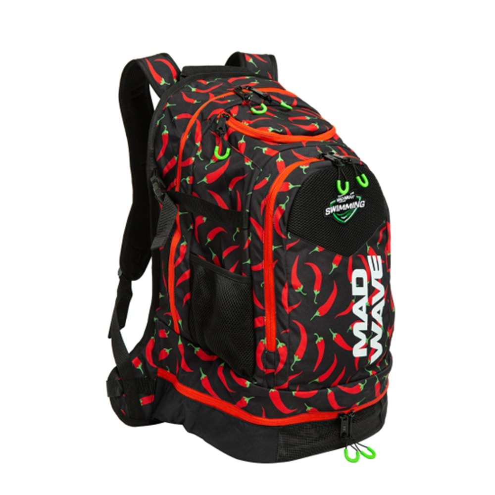 MadWave Backpack LANE, 54x32x24 Kırmızı Sırt Çantası-45 LT