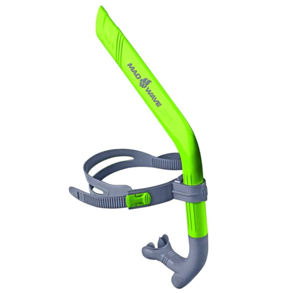 Madwave Pro Junior Center Ön Snorkel - Yeşil