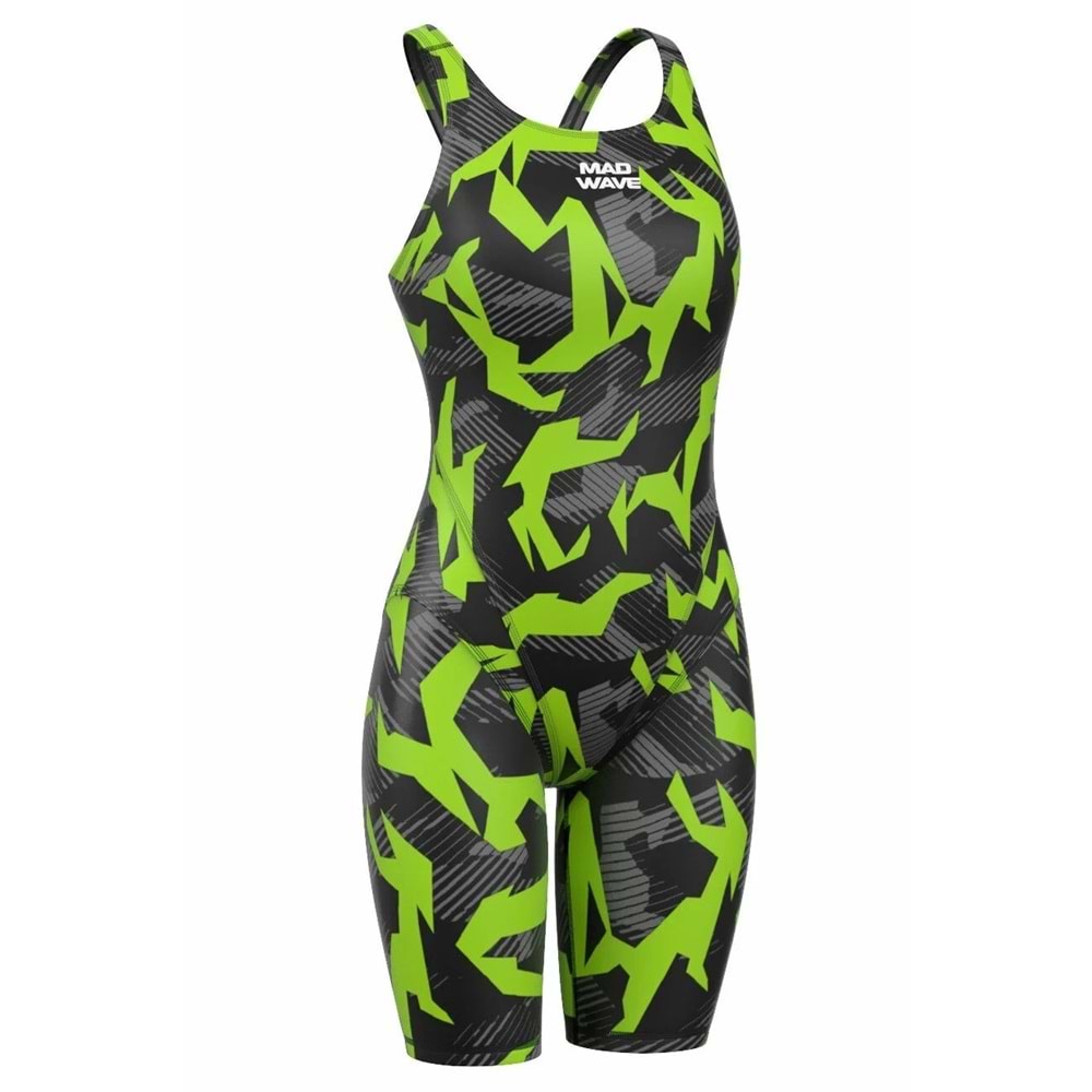Mad Wave Kadın Yarış Mayosu Bodyshell open back X7 - Renkli - L/UK30/75