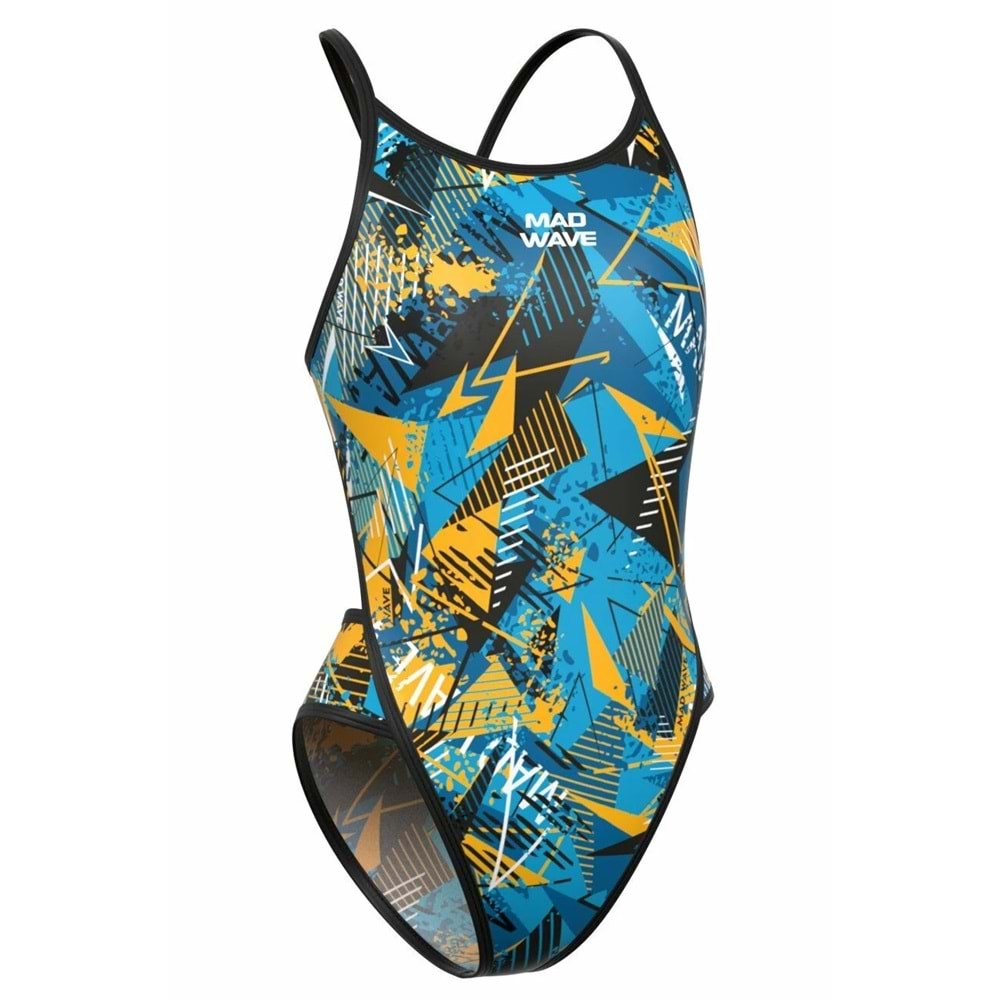 Mad Wave Kız Çocuk Mayosu Daria - Renkli - M/8-9 YAŞ