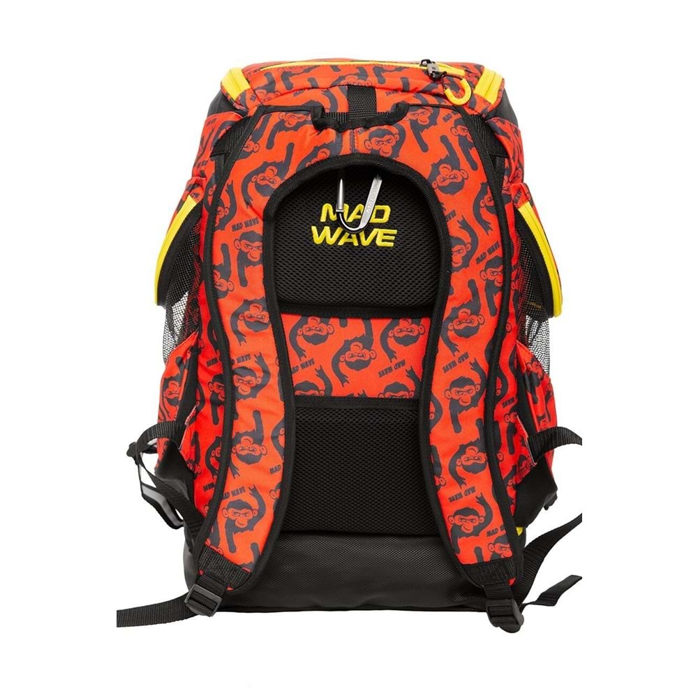 Mad Wave Sırt Çantası Mad Team Kırmız Desenli 45LT