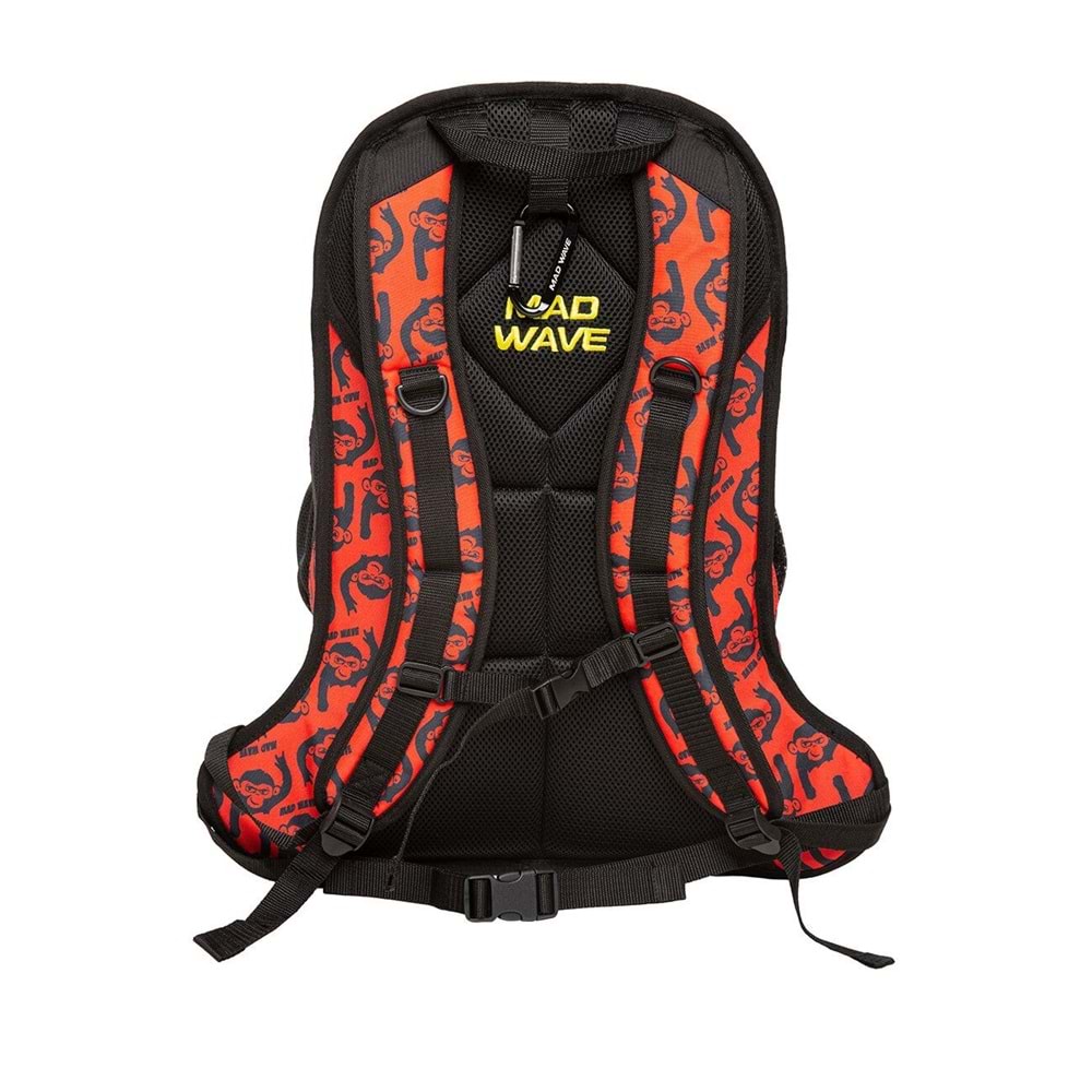Mad Wave Sırt Çantası Lane Kırmızı Desenli 45LT