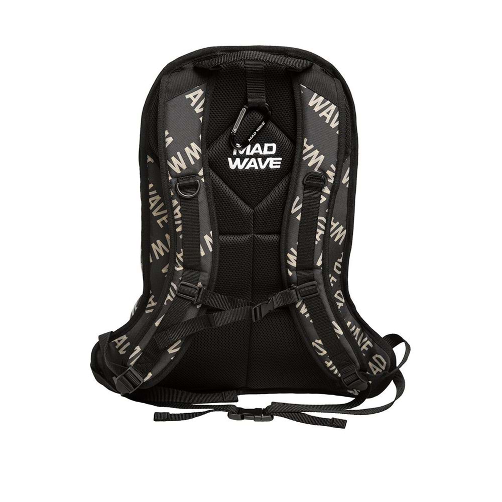 Mad Wave Sırt Çantası Lane Siyah Desenli 45LT