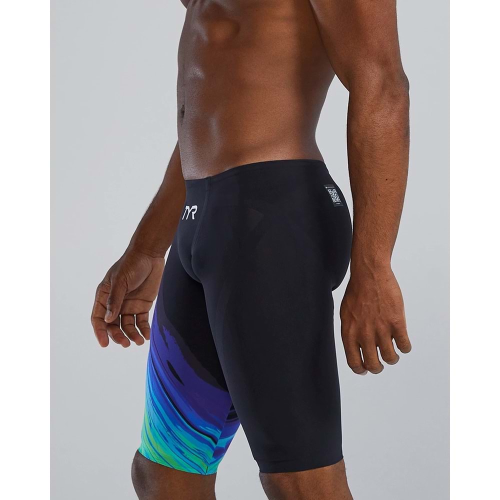 TYR Tyr Venzo Jammer Düşük Bel Erkek Yüzücü Yarış Mayosu - Renkli - 22 - ST00655-2489