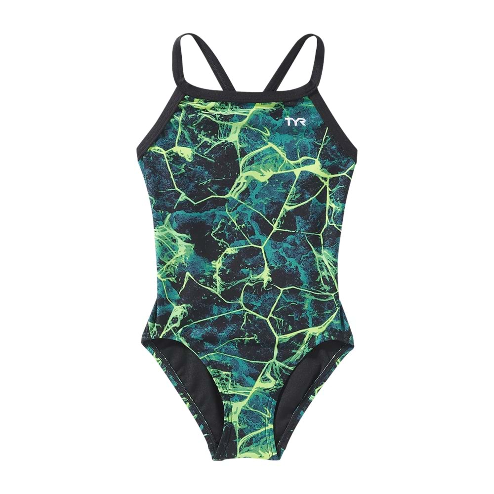 TYR Tyr Durafast Elite® Diamondfit Kız Çocuk Mayo - Synapse