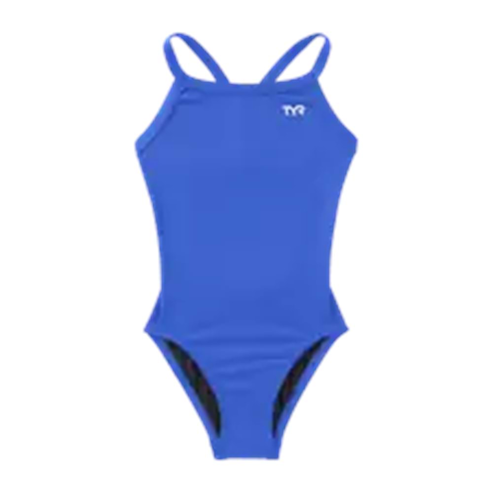 TYRTyr Durafast Elite® Diamondfit Kız Çocuk Mayo - Solid - 428