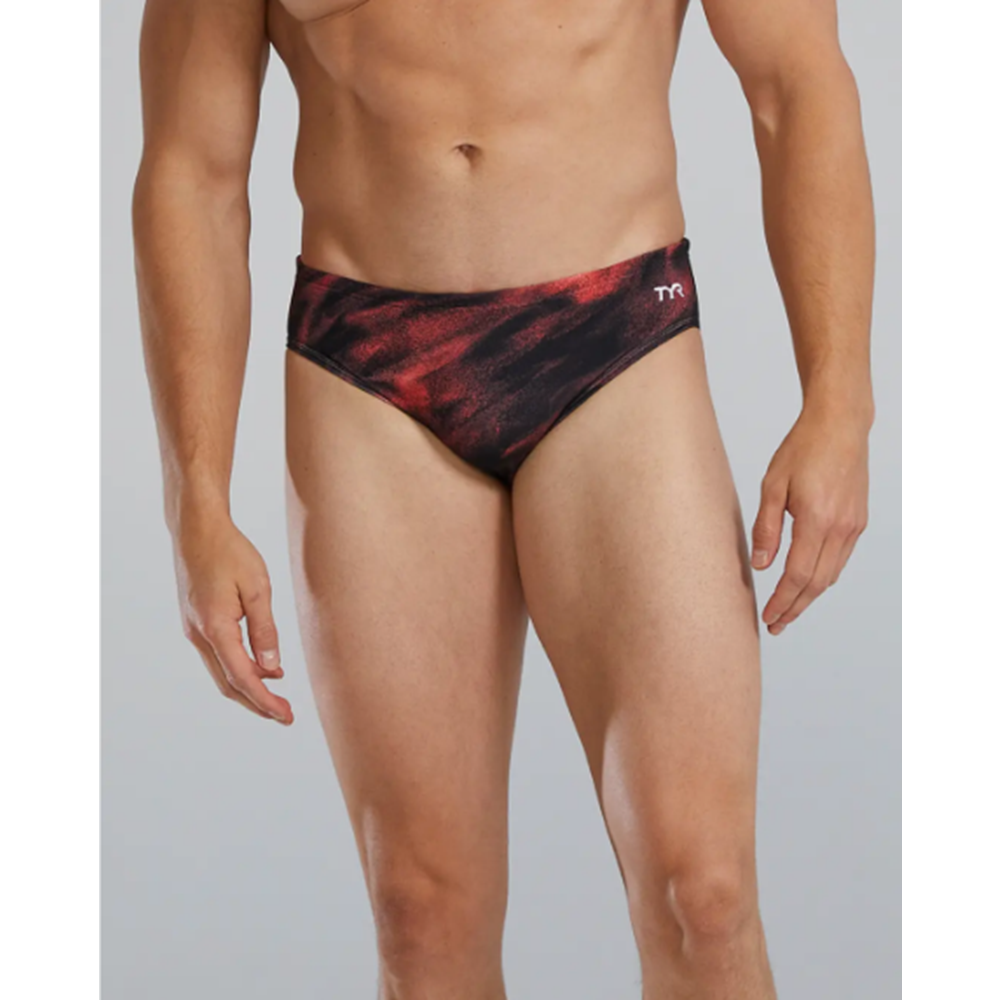 TYR Durafast Elite® Erkek Brief Mayo - Soren - Kırmızı - 32 - ST00785-2994