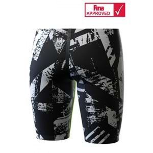 Mad Wave Men racing jammer (Yarış mayosu) Forceshell X Jammers Bl - Siyah-Beyaz - XS