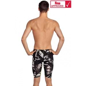 Mad Wave Men racing jammer (Yarış mayosu) Forceshell X Jammers Bl - Siyah-Beyaz - XS