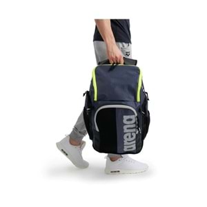 ARENA SPIKY III BACKPACK 45 NAVY NEON YELLOW