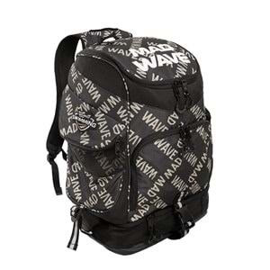 Mad Wave Sırt Çantası Mad Team Siyah Desenli 45LT