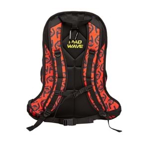 Mad Wave Sırt Çantası Lane Kırmızı Desenli 45LT