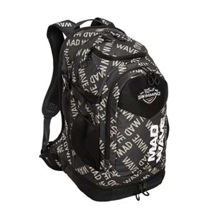Mad Wave Sırt Çantası Lane Siyah Desenli 45LT