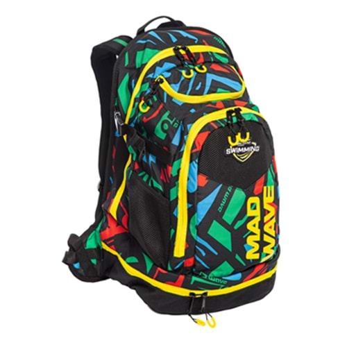 MadWave Backpack LANE, 54x32x24 - Üç Renk Sırt Çantası