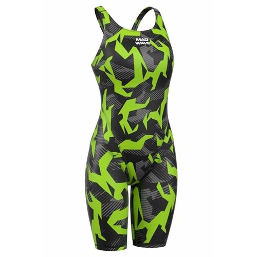 Mad Wave Kadın Yarış Mayosu Bodyshell open back X7 - Renkli - L/UK30/75