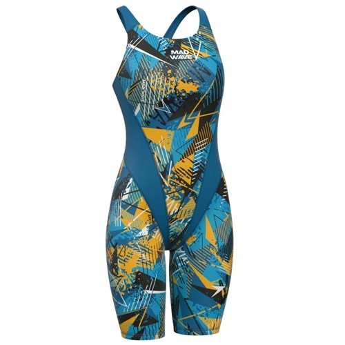 Mad Wave Kadın Mayo antichlor Kneeskin PBT H2 - Renkli - S/36 BEDEN