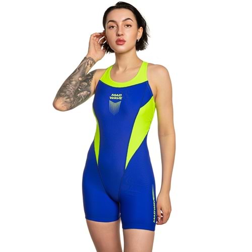 Mad Wave Kadın Mayo antichlor Athletic - Renkli - L/40 BEDEN