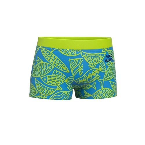 Mad Wave Bebe Mayo Kids Sport Trunks Bob kids P3, - Renkli - XXS/3-4 YAŞ