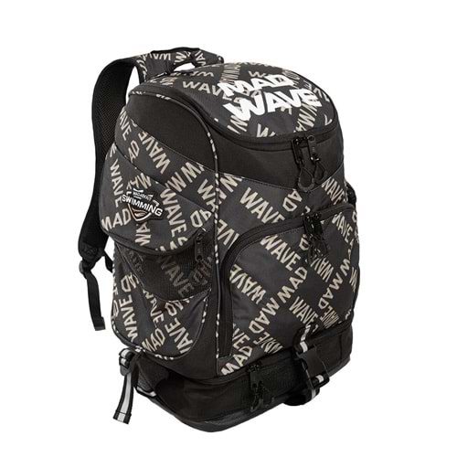 Mad Wave Sırt Çantası Mad Team Siyah Desenli 45LT