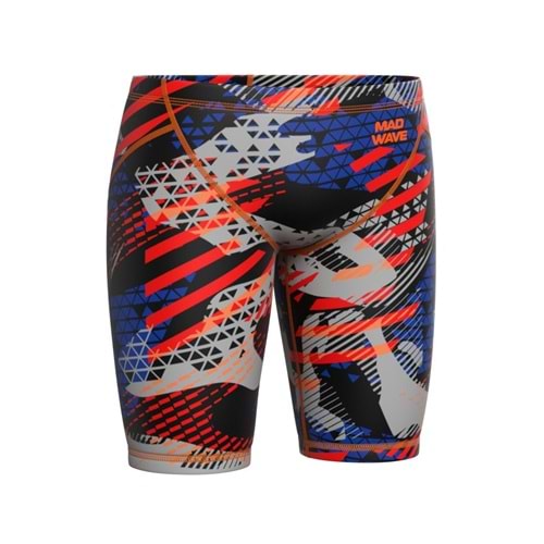 Mad Wave Revolt Yarı Karbon Erkek Yarış Mayosu S7 - Renkli - 3XS/F50/10-11 YAŞ