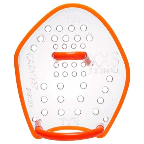 TYRTyr Catalyst Strk Yüzücü El Paleti - Şeffaf - XXS