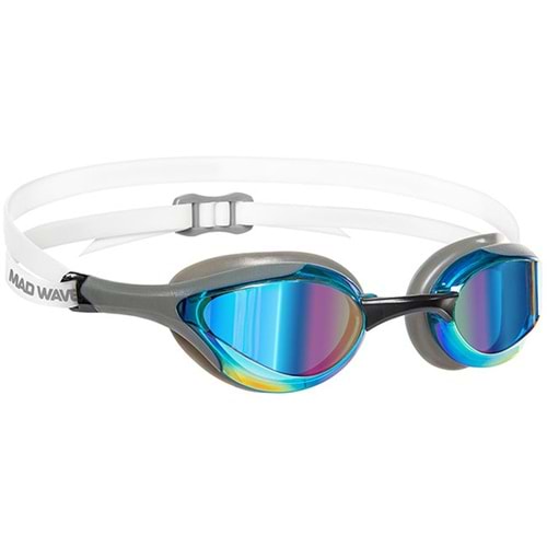 Mad Wave Yarış Gözlüğü Alien rainbow, One size, grİ