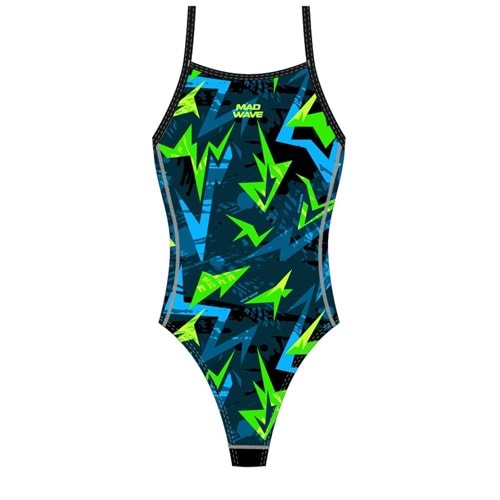 Mad Wave Kadın Mayo Nera junior PBT J7 - Renkli - XL/42 BEDEN - ST00715-2825