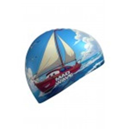 MAD WAVE SHIP HQ Swimming Cap