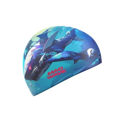 Mad Wave Genç Silikon Bone Shark HQ -Mavi