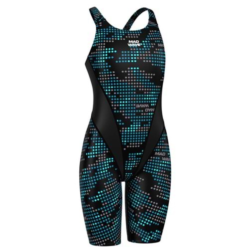 Mad Wave Kız Çocuk Dizüstü Yüzme Mayosu Kneeskin K4 - Renkli - XXL/14-15 YAŞ - ST00900-3330