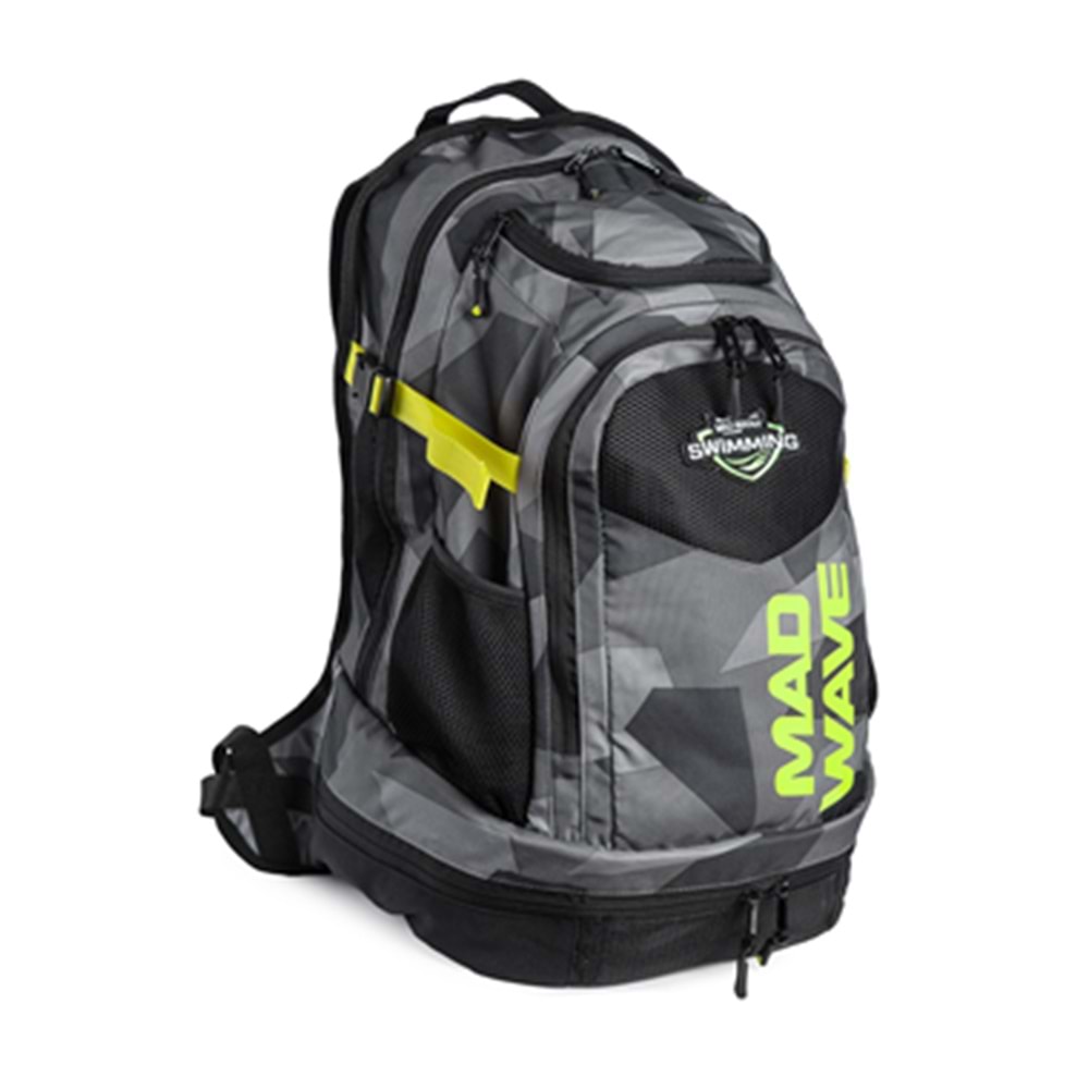 MadWave Backpack LANE MULTİ, 54x32x24 Gri Sırt Çantası-45 LT
