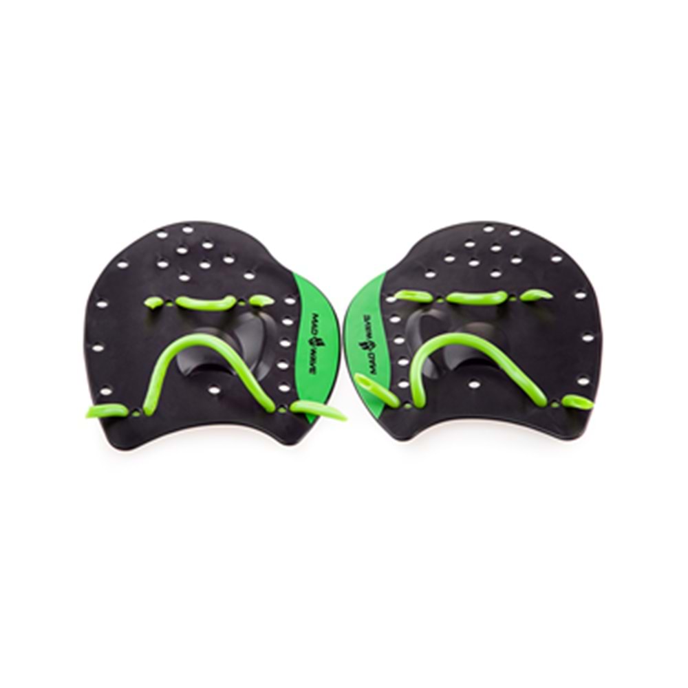 Madwave El Paleti, Paddles PRO Siyah/Yeşil- ORTA/M
