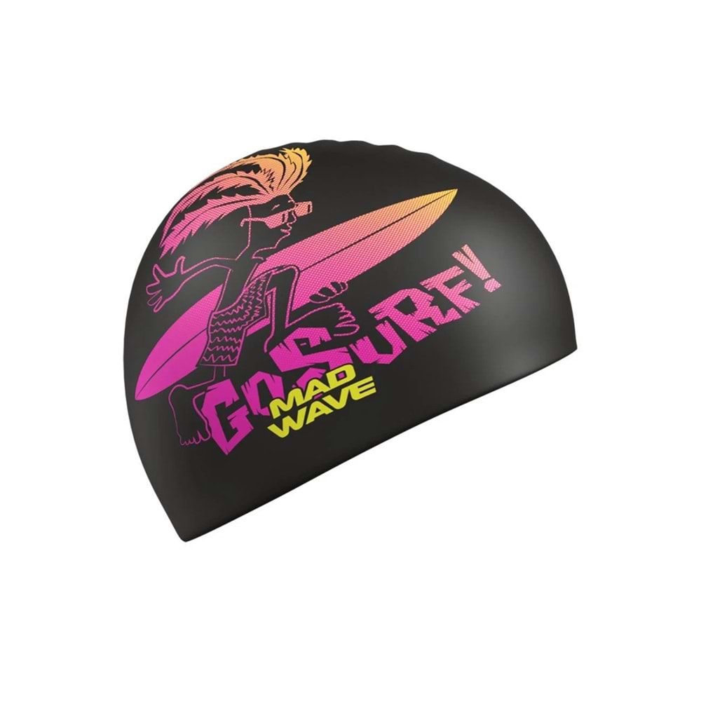 Mad Wave Genç Silikon Bone Surfer, Siyah