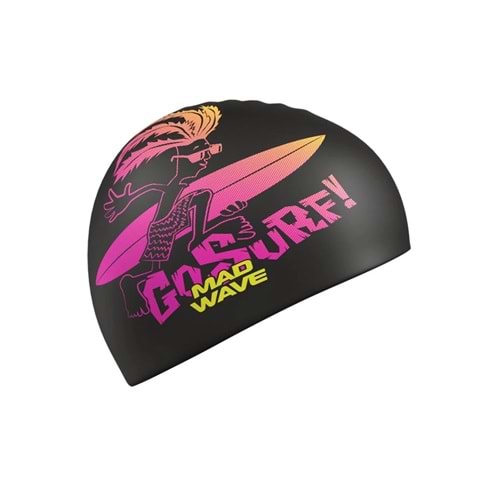 Mad Wave Genç Silikon Bone Surfer, Siyah