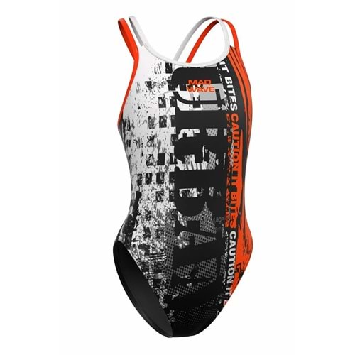 Mad Wave Kız Çocuk Mayo antichlor Crossback junior