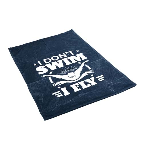 YSC I FLY ÇOCUK-YETİŞKİN HAVLU - Lacivert - 90-120CM