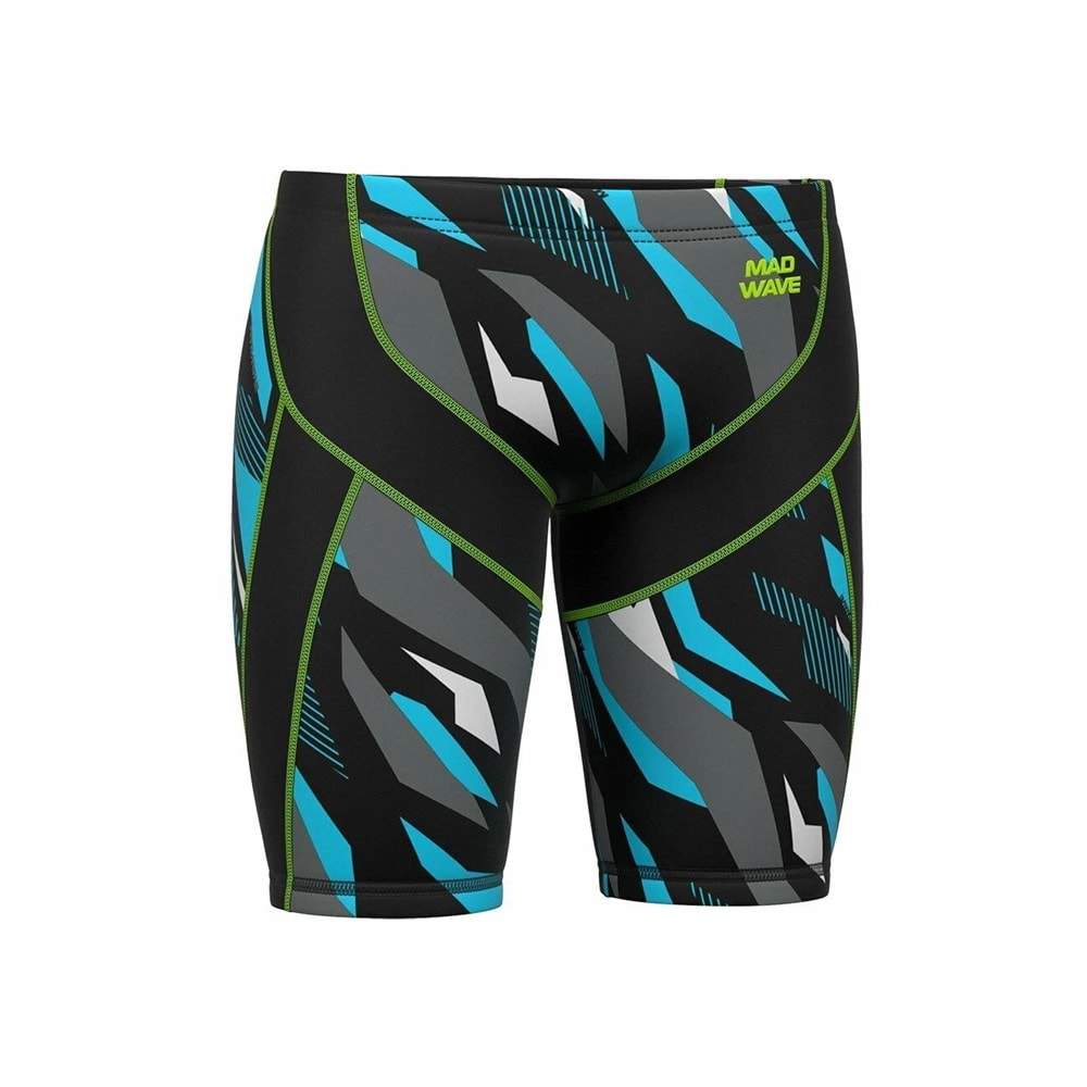 Mad Wave Erkek Çocuk Mayosu antichlor Power junior - Renkli - XL/12-13 YAŞ