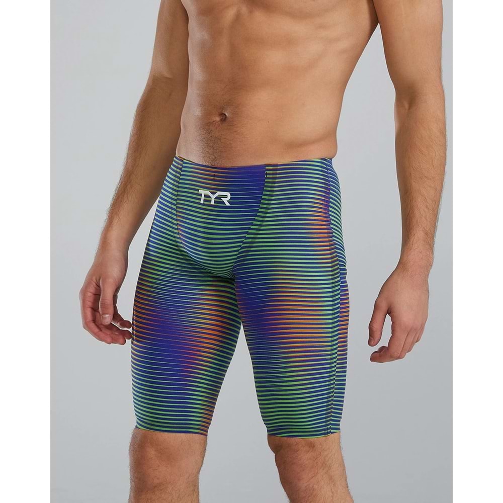 TYR Tyr Avictor 2.0 Luminis Jammer Erkek Yarış Mayosu - Renkli - 22 - ST00658-2516