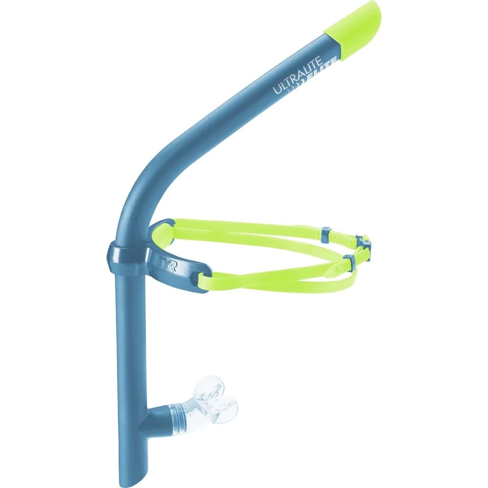 TYR Ultralight Elite Şnorkel - Turkuaz -Yeşil - STANDART - ST00700-2743