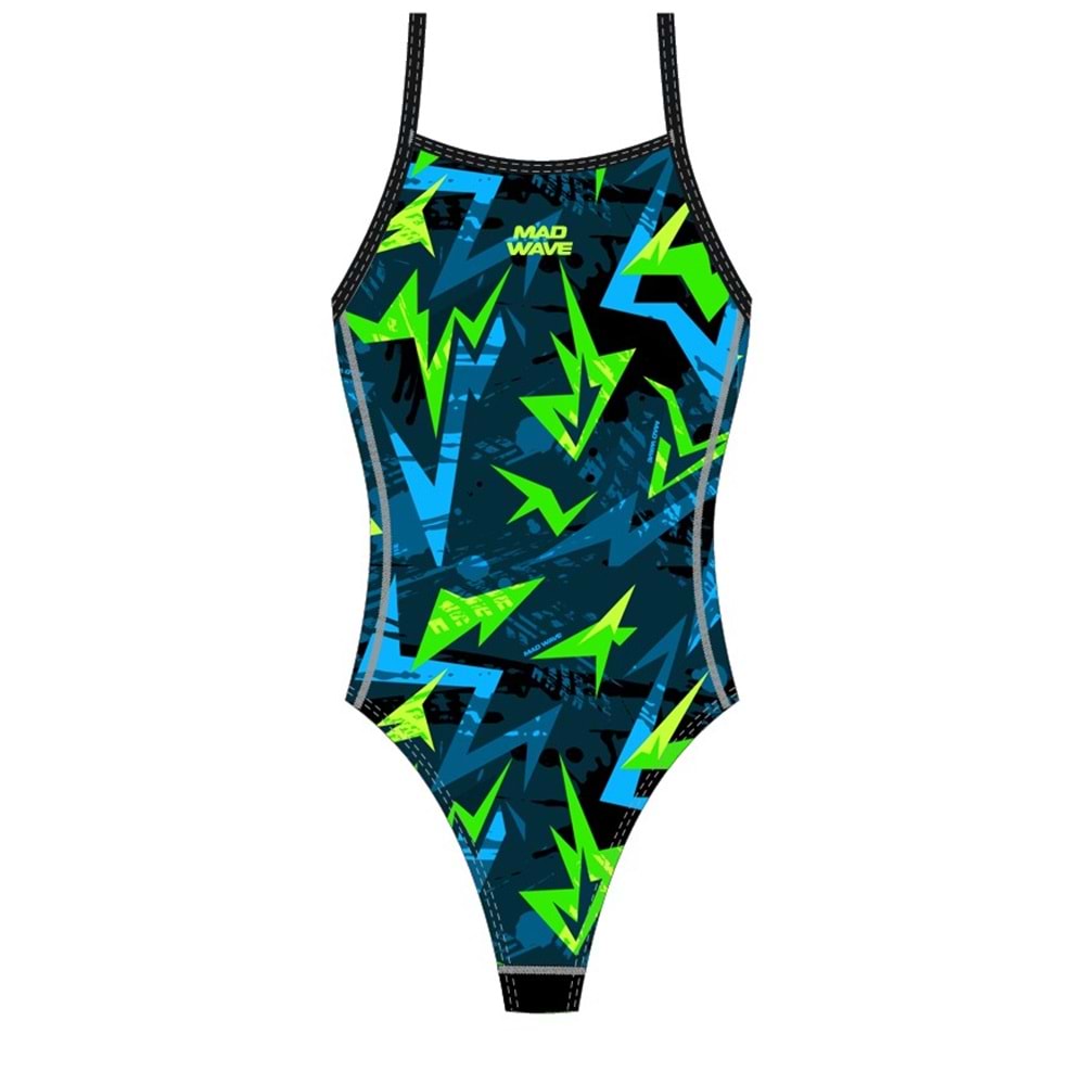 Mad Wave Kadın Mayo Nera junior PBT J7 - Renkli - XL/42 BEDEN - ST00715-2825