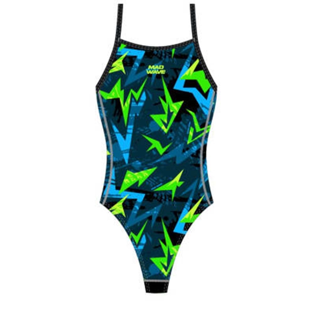 Mad Wave Kadın Mayo Nera junior PBT J7 - Renkli - XL/42 BEDEN - ST00715-2825