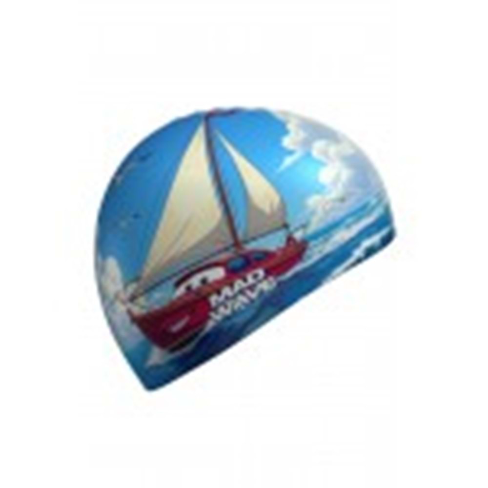 MAD WAVE SHIP HQ Swimming Cap