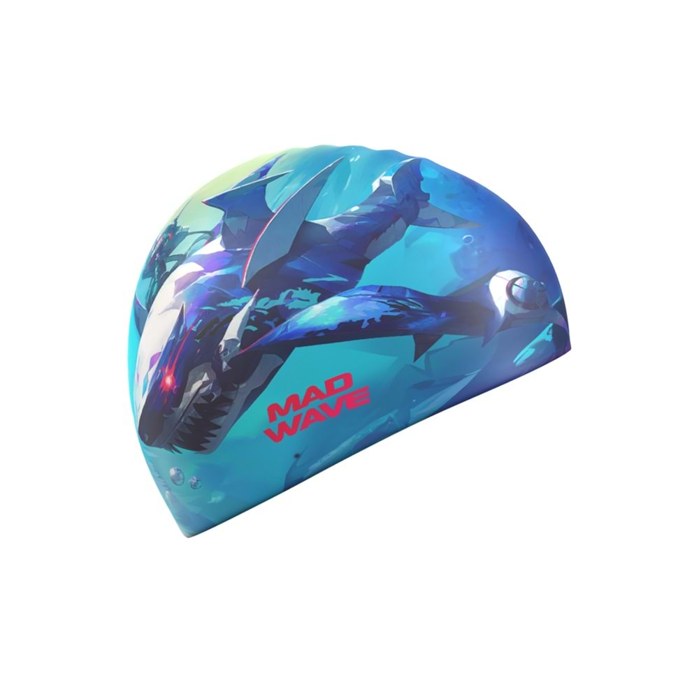 Mad Wave Genç Silikon Bone Shark HQ -Mavi